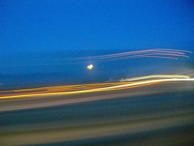 amanece en la carretera Conceptual/Abstract Color (Digital)