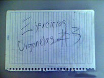 URGENCIAS #3...