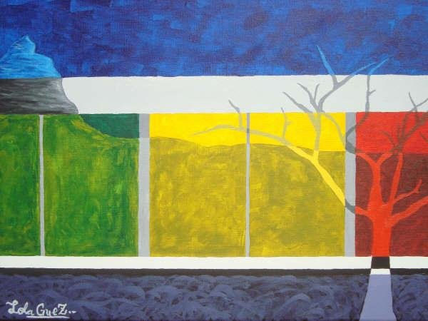 Cromatizar Acrylic Canvas Landscaping