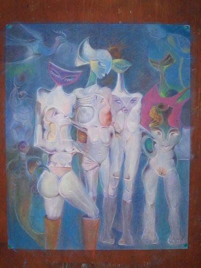 Desnudo de Alma Pastel Card