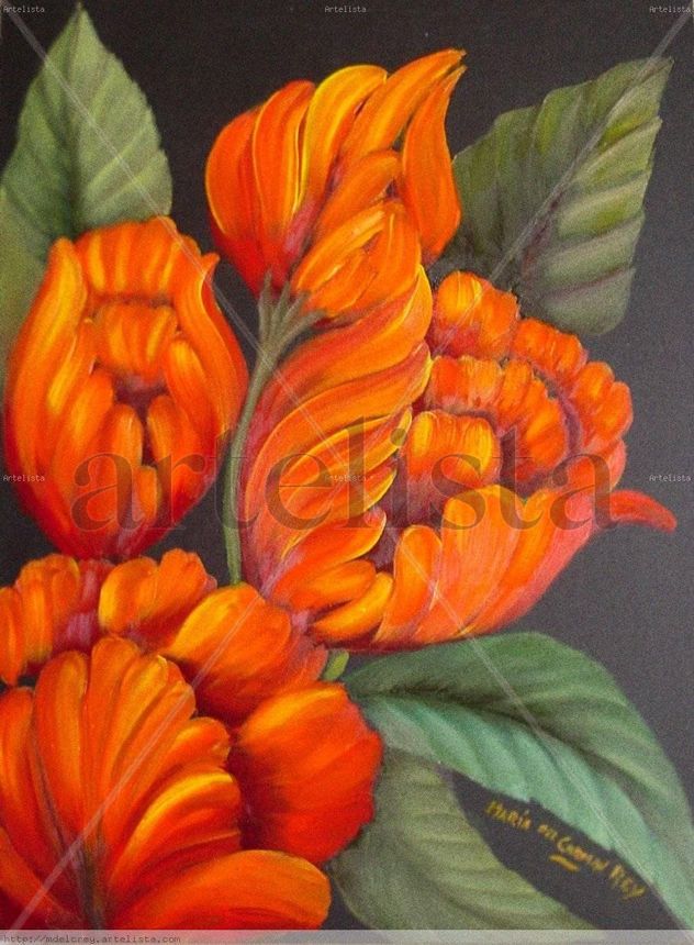 Tulipanes rojos