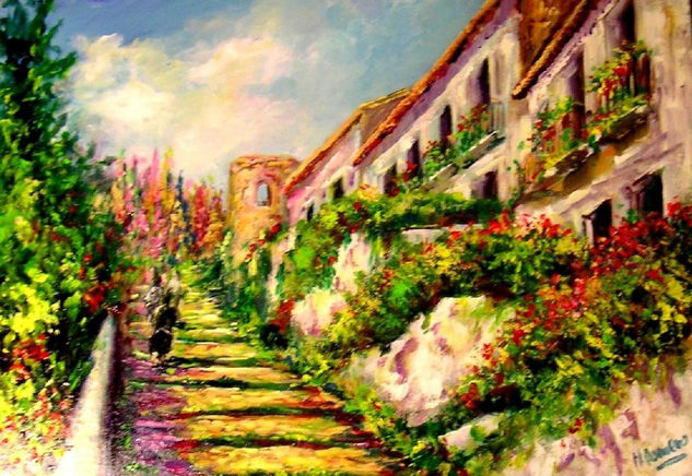 La Coracha Oil Canvas Landscaping