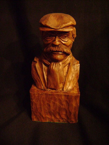 Viejito Madera Figurativa