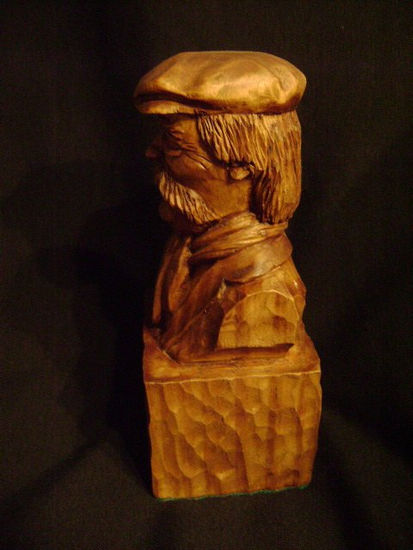 Viejito Madera Figurativa