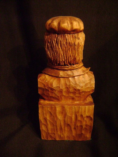 Viejito Madera Figurativa