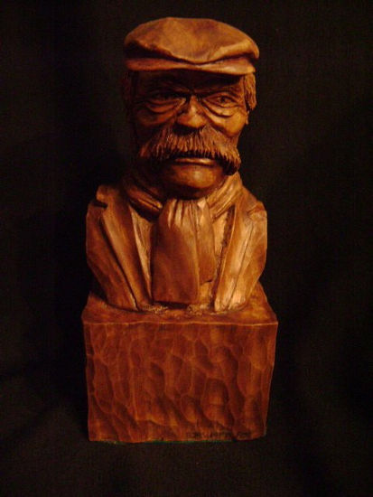 Viejito Madera Figurativa