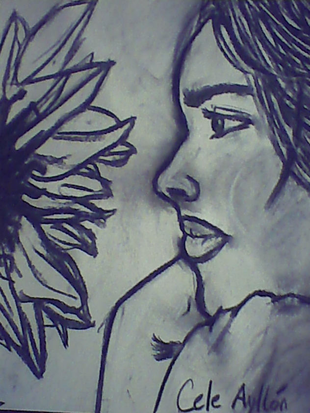 chica girasol