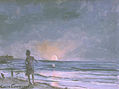 INESITA EN LA PLAYA, apunte