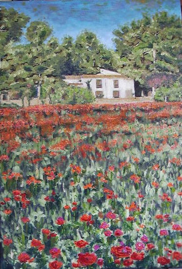 Cortijo Oil Canvas Landscaping