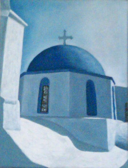 Capilla Oil Canvas Landscaping