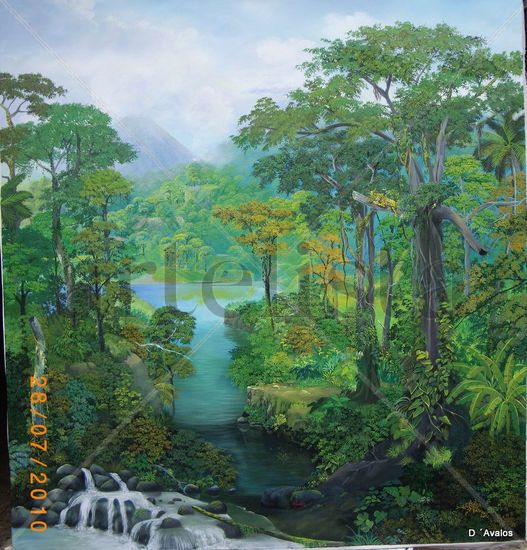 naturaleza Acrylic Canvas Landscaping