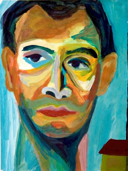 josias 4 Gouache Paper Portrait