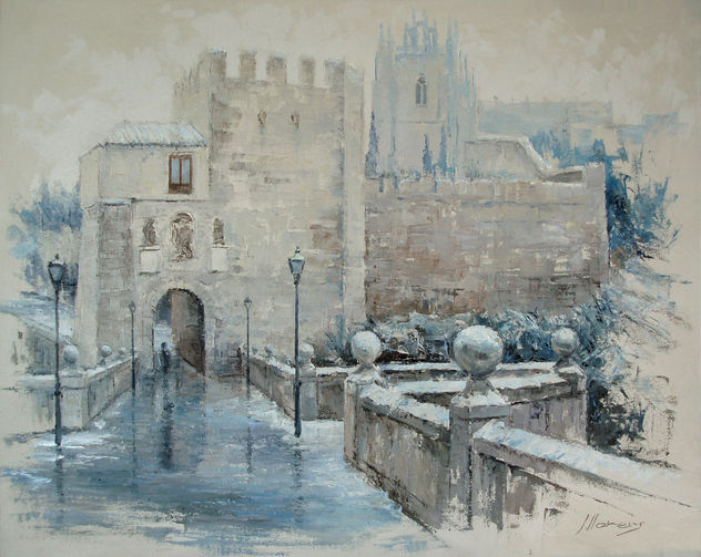 Puente de San Martin nevado