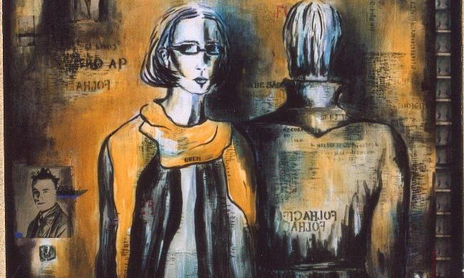 pintura sobre tela