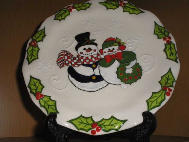 PLATO DE NAVIDAD