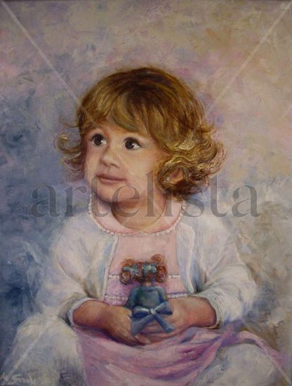 Retrato de Martita Oil Canvas Landscaping