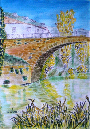 Despertar  del otoño, Trillo, Acrylic Paper Landscaping