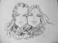 LAURA Y JAMILA(mis nenas)