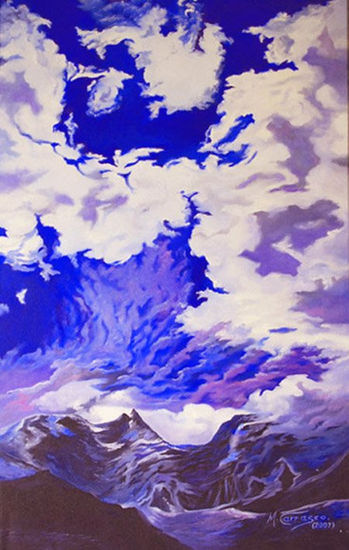 Nubes 1 Oil Canvas Landscaping