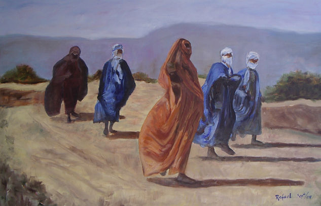 Tuaregs Oil Canvas