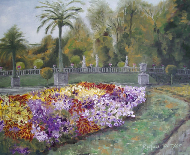 Jardines de Luxemburgo(Paris) Oil Canvas