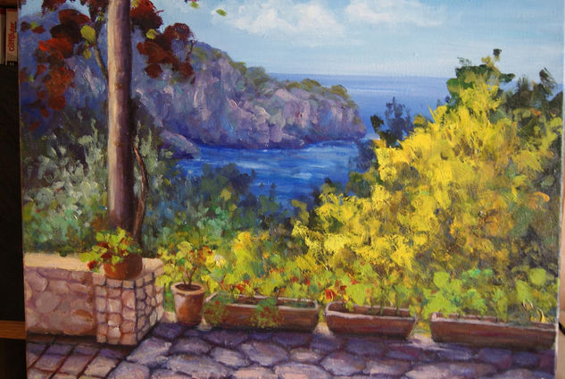 PALACIO ARCHIDUQUE Oil Canvas Landscaping