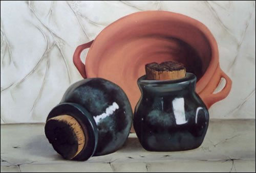 Contraste Oil Canvas Still Life Paintings