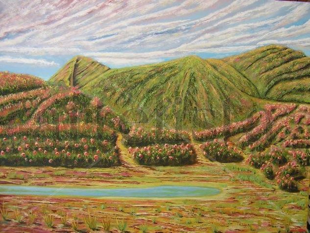 LA CHARCA Oil Canvas Landscaping