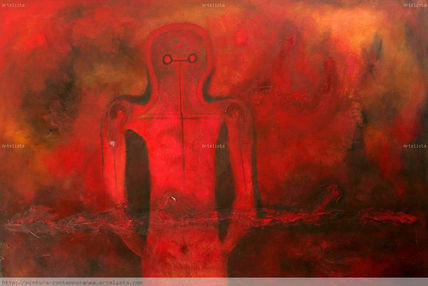 Personaje en rojo