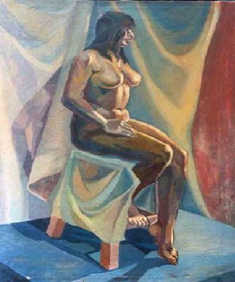 LA MODELO..EN BELLAS ARTES 