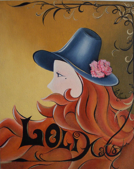 Lolihats Acrylic Canvas Portrait