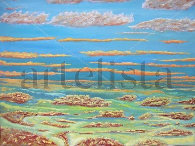 NUBES Oil Canvas Landscaping