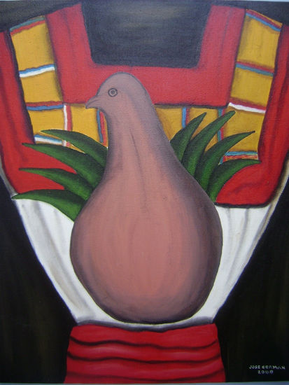 AMATENANGO DEL VALLE Oil Canvas Figure Painting