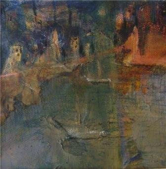 Canal en la noche