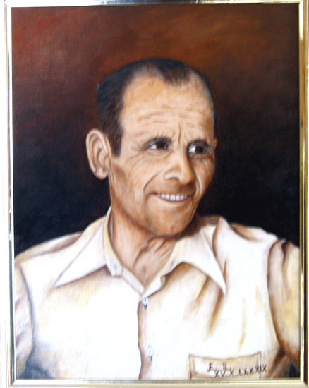 Dionisio Rosado Oil Canvas Portrait