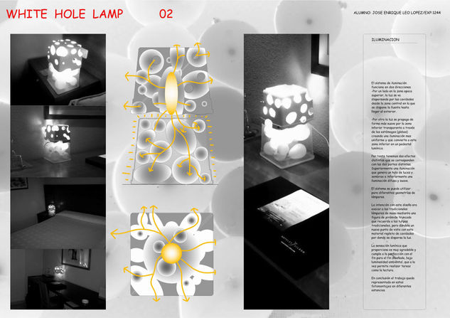 White Hole Lamp 