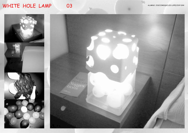 White Hole Lamp 