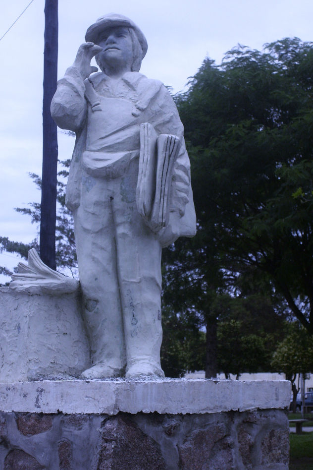 Monumento al niño canillita