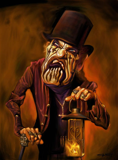 caricatura king diamond 