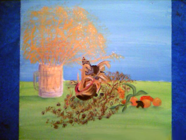 Naturaleza Muerta Acrylic Panel Still Life Paintings