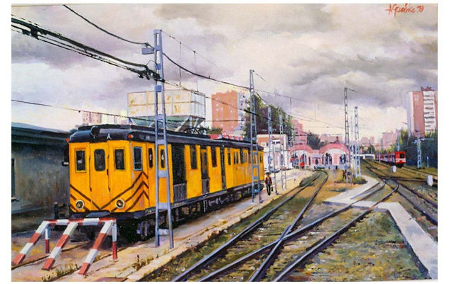 estacion de aluche ( madrid )