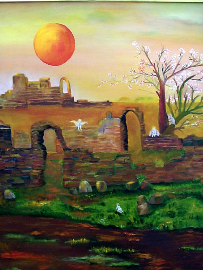 Abandonado Oil Canvas Landscaping