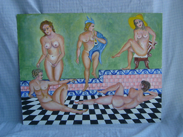 CHOCHONAS EN BAÑO