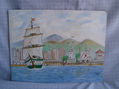 VELERO EN EL PUERTO