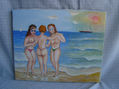 MUJERES DESNUDAS EN LA ORILLA
