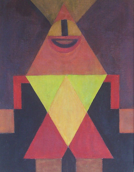 ROBOT Oil Canvas