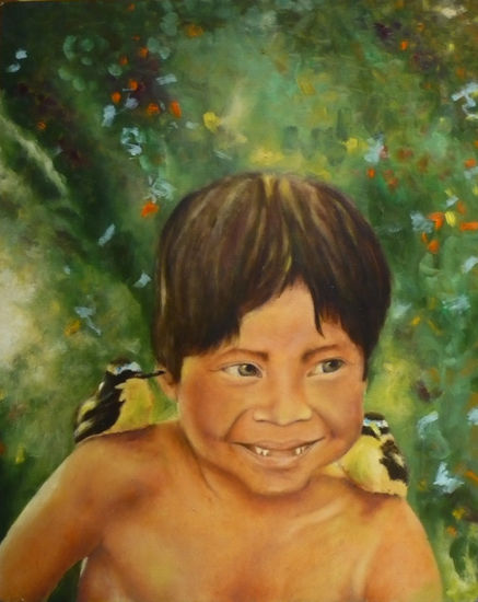 MIJO Oil Canvas Portrait