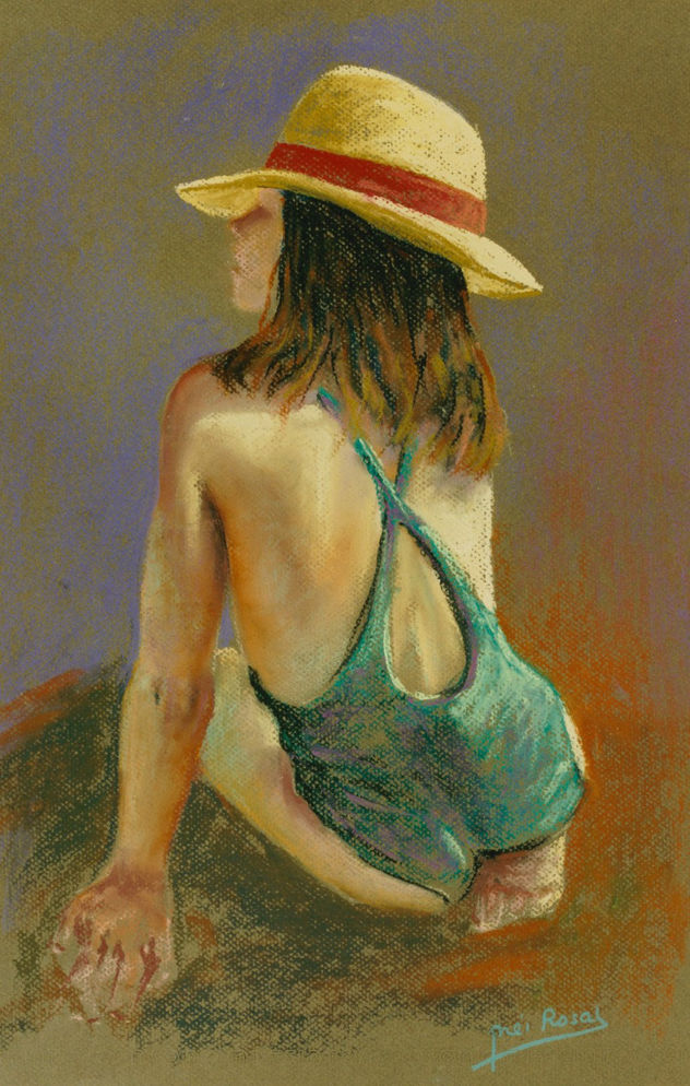 bañador verde (Green Swimsuit)