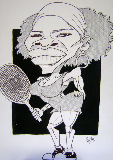 Serena Williams Carboncillo