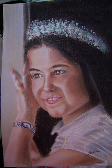 PAULA Pastel Papel Retrato